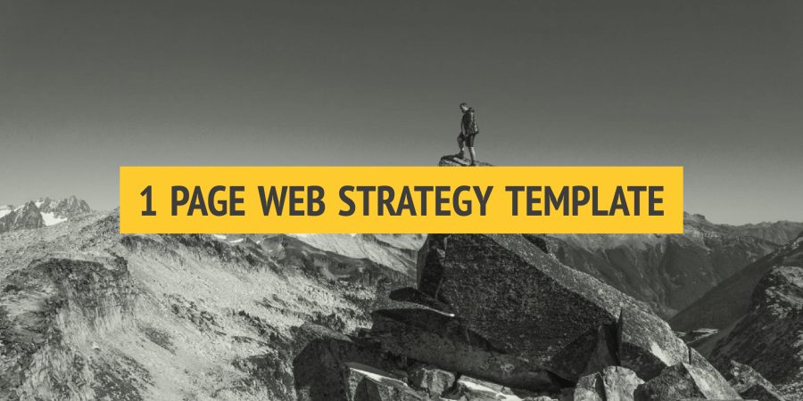 1-page-web-strategy-template