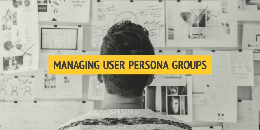 Managing User Persona Groups